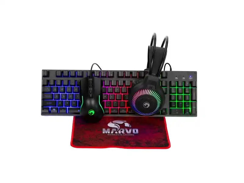Marvo LOOT 40 CM416 gejmerski set 4 u 1, miš do 8000 DPI
