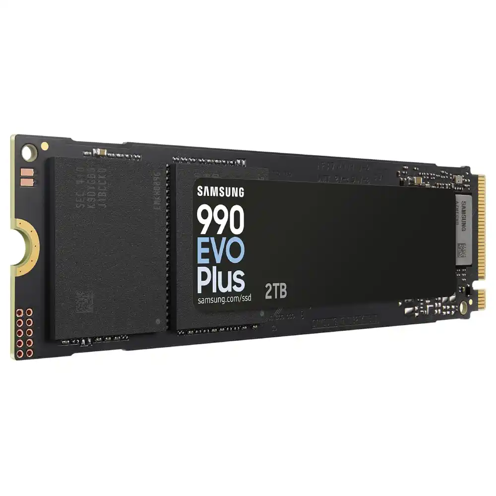 Samsung 990 EVO Plus MZ-V9S2T0BW NVMe SSD 2 TB, M.2 2280, 7250 MB/s