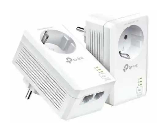 TP-Link TL-PA7027P KIT AV1000 powerline komplet, 2× gigabit porta, prolazna utičnica