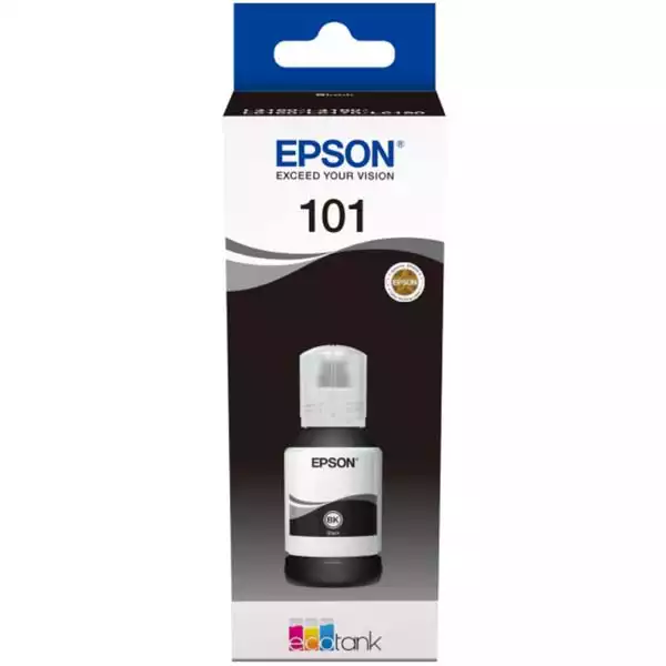 Epson 101 EcoTank crno mastilo C13T03V14A, 127 ml