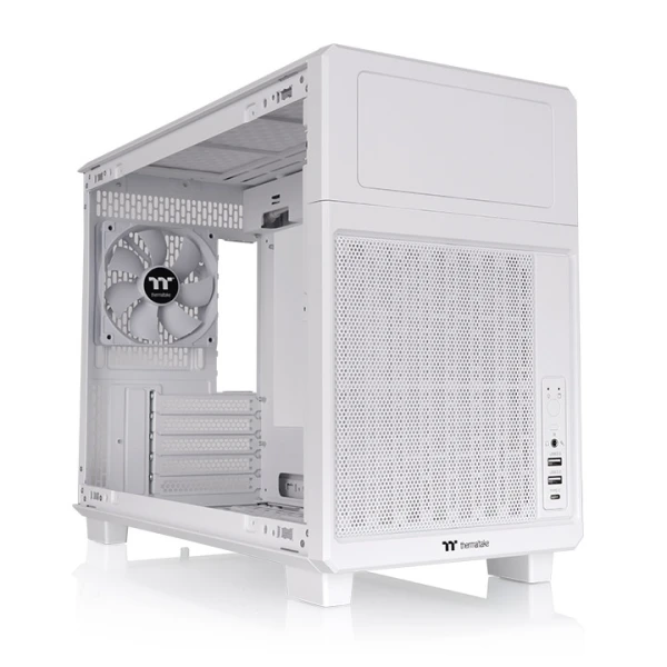 Thermaltake TR200 Snow Micro ATX kućište, belo, bez napajanja