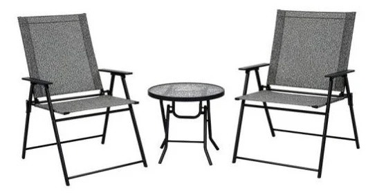 Green Bay Snap Rest balkonski set 3/1, dve sklopive stolice i sto