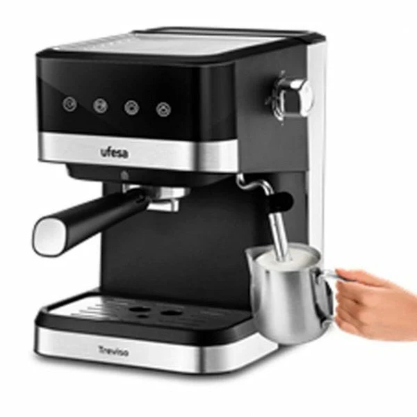 Ufesa Treviso espresso aparat 1050 W, 1,5 l, mlevena kafa i ESE doze
