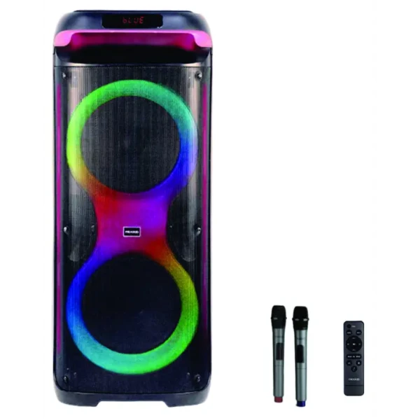 Microlab PT1200W party zvučnik 100 W RMS, 400 W peak, Bluetooth, 2 bežična mikrofona