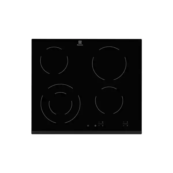 Electrolux EHF6241FOK ugradna staklokeramička ploča, 4 zone, 6,4 kW, crna