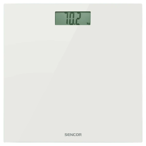 Sencor SBS 2301WH bela digitalna telesna vaga 150 kg