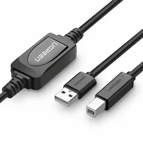 Ugreen US122 aktivni USB 2.0 kabl za štampač, 15 m, A–B