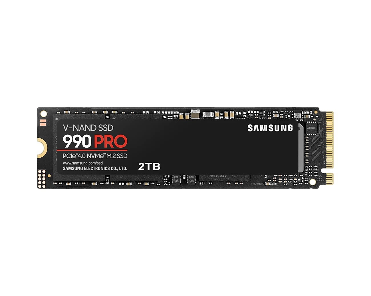 Samsung 990 PRO MZ-V9P2T0BW NVMe SSD 2 TB, M.2 2280 PCIe 4.0