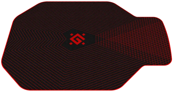 Defender Motion gaming podloga za stolicu 1155 × 1345 × 4 mm