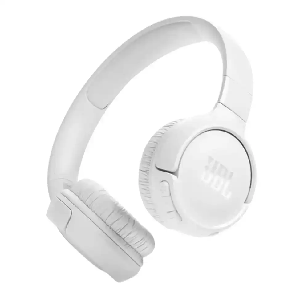 JBL Tune 520BT bele bežične on-ear slušalice Bluetooth 5.3