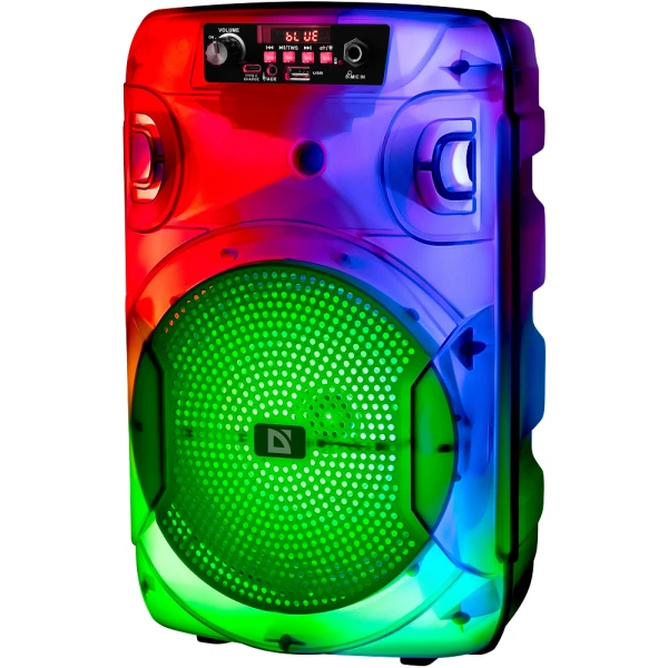 Defender Boomer 12 prenosni Bluetooth zvučnik, 15 W, RGB