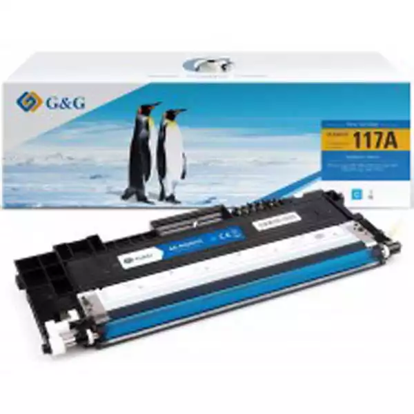 G&G 117A W2071A cyan kompatibilni toner sa čipom za HP