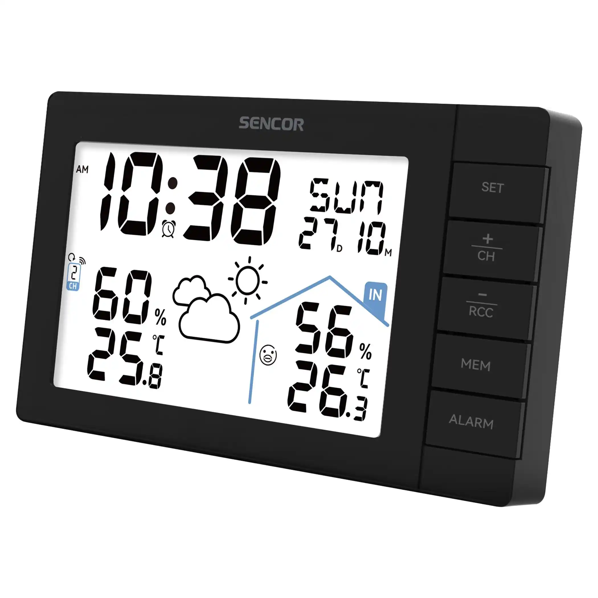 Sencor SWS 3200B meteorološka stanica sa bežičnim senzorom