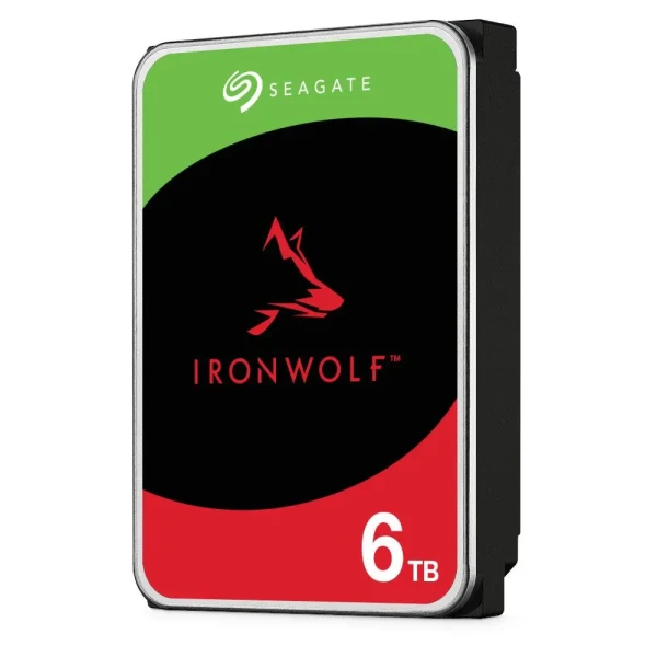 Seagate IronWolf ST6000VN006 NAS hard disk, 6 TB, 5400 rpm