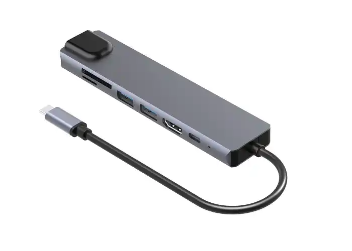 Kettz USB-C 7-u-1 hub sa HDMI 4K i Ethernetom
