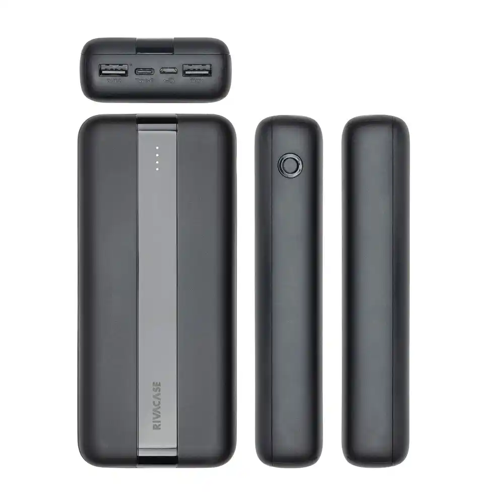 RIVACASE VA2081 power bank 20.000 mAh, 10 W, crni