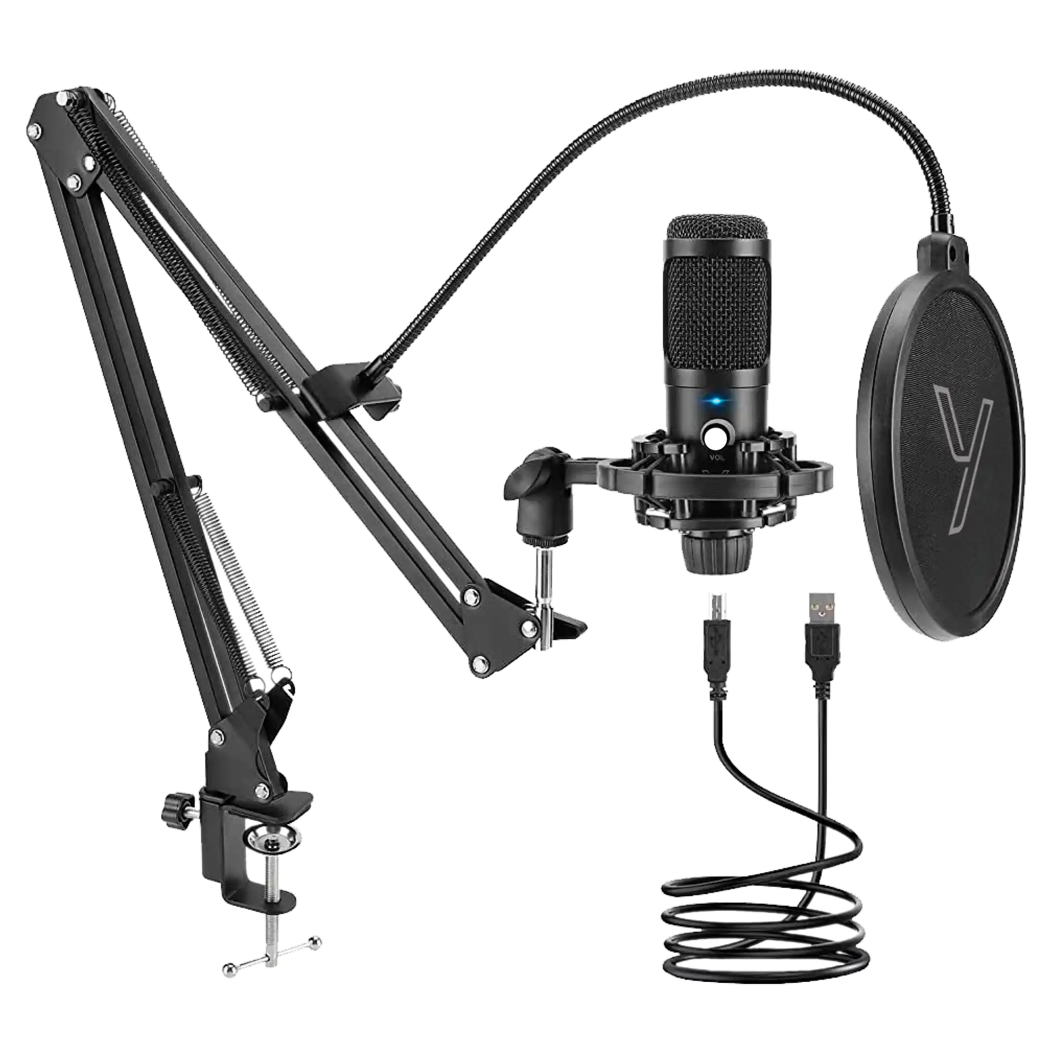 Yenkee YMC 1031 STREAMER 2.0 USB mikrofon sa stalkom i priborom