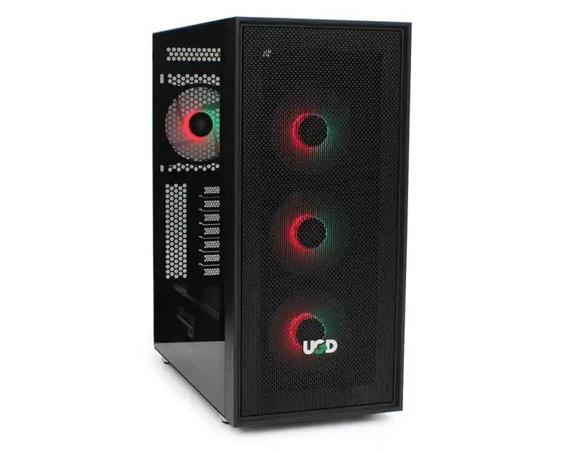 UGD Elite 3718 kućište sa napajanjem 650 W i ARGB ventilatorima