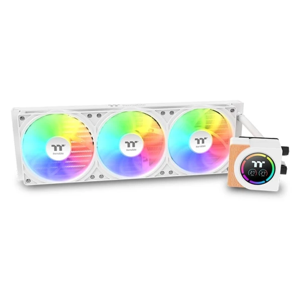 Thermaltake LB360-S ARGB Snow 360 mm vodeno CPU hlađenje sa LCD ekranom