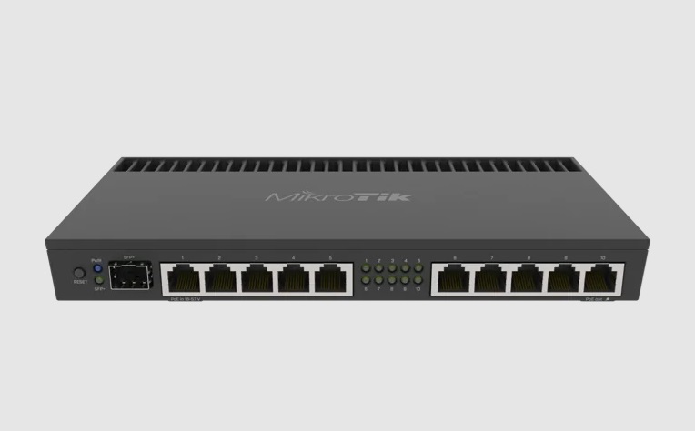 MikroTik RB4011iGS+RM 10-portni Gigabit ruter sa SFP+ 10G