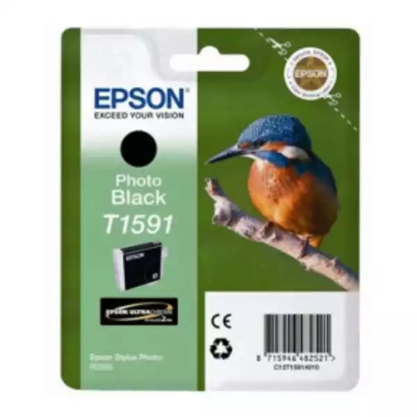 Epson T1598 Matte Black originalni kertridž, 17 ml za Stylus Photo R2000