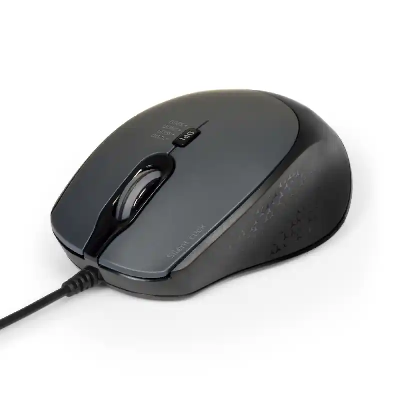 Port Designs Office Pro Silent žični USB miš, USB-A/USB-C