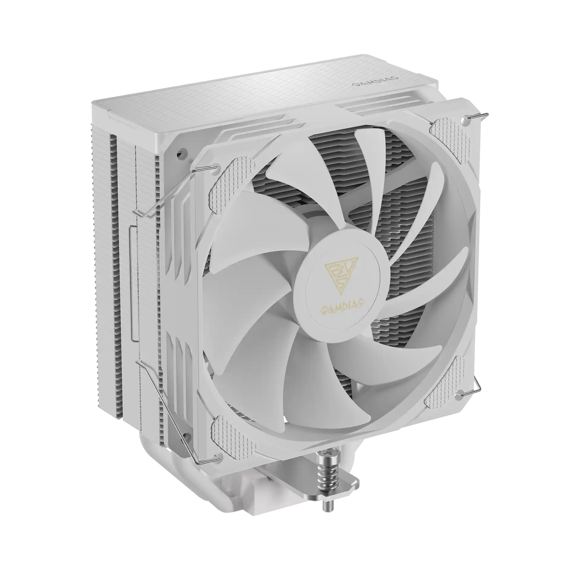 Gamdias BOREAS E2-410 WH beli CPU hladnjak, 120 mm PWM