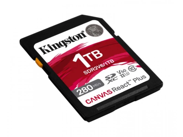 Kingston Canvas React Plus V60 SDXC SDR2V6/1TB SD kartica, 1 TB