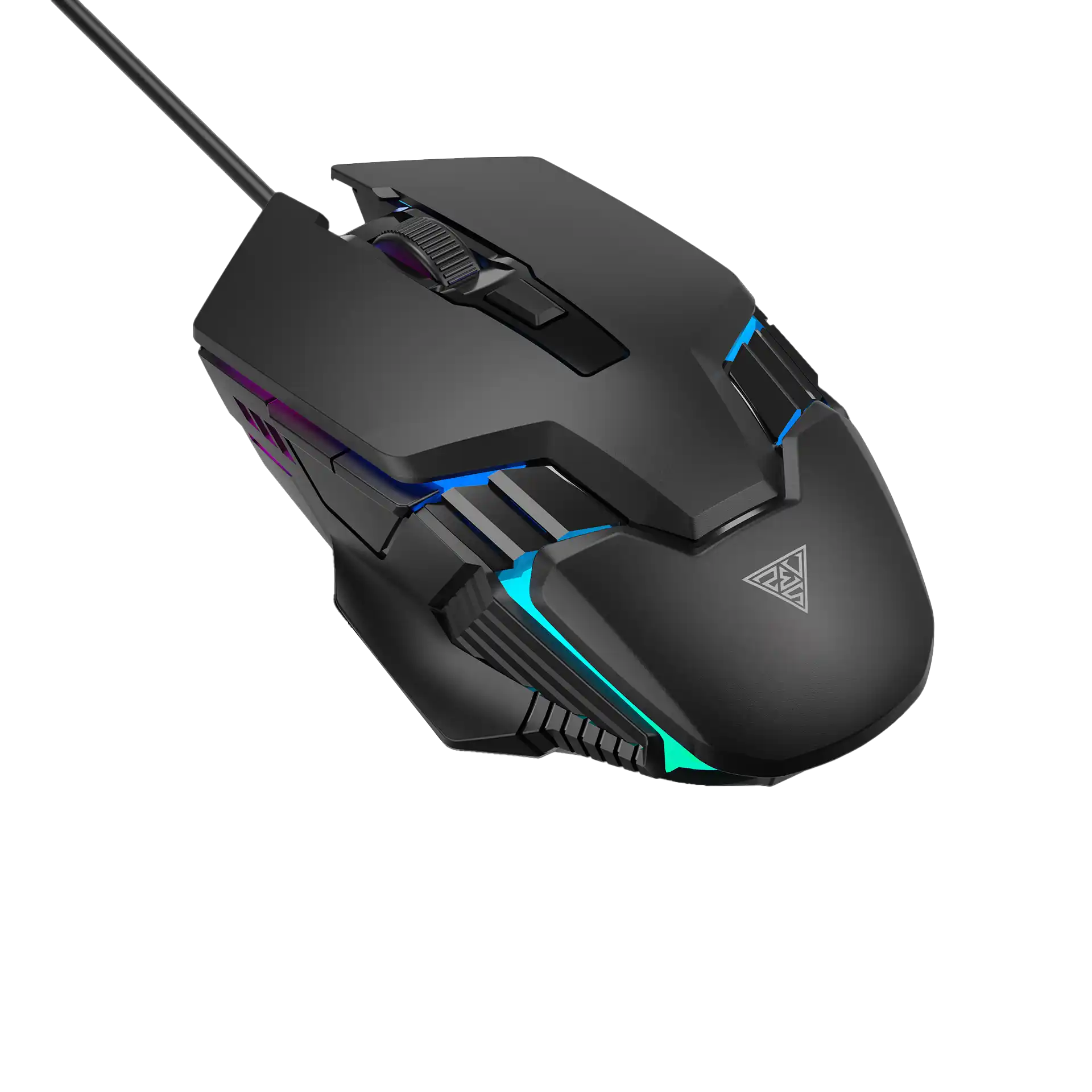 Gamdias AURA GS4 RGB gejming miš, 3.600 DPI