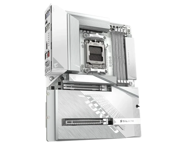 Gigabyte B850 AORUS STEALTH ICE AM5 ATX matična ploča, DDR5, Wi-Fi 7