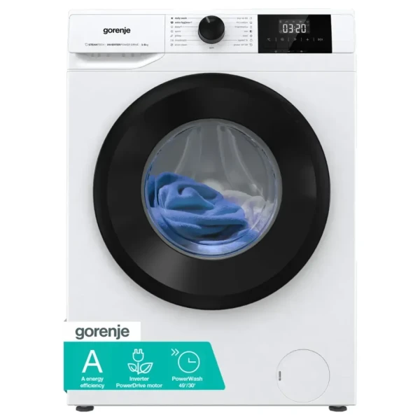 Gorenje W3NGPI61SAS veš mašina, 6 kg, 1000 o/min, bela