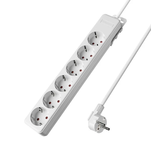 Braytron BY72-00063 BRY-XLINE 6-way produžni kabl, 6 utičnica, 3 m