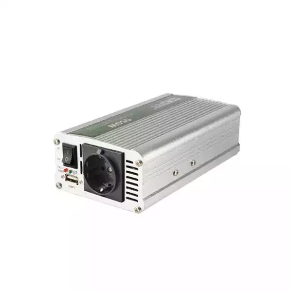SAL SAI1000USB inverter 12 V na 230 V, 1000/500 W, USB