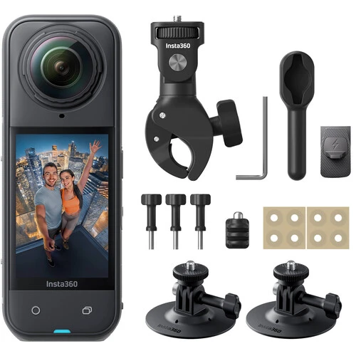 Insta360 X5 Motorcycle Bundle 8K 360° akciona kamera