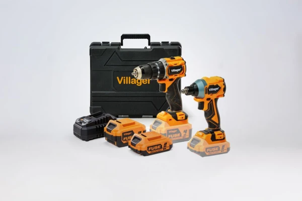 Villager FUSE set VLP 5121 + VLP 6420, 18 V, 2,0 Ah + 4,0 Ah