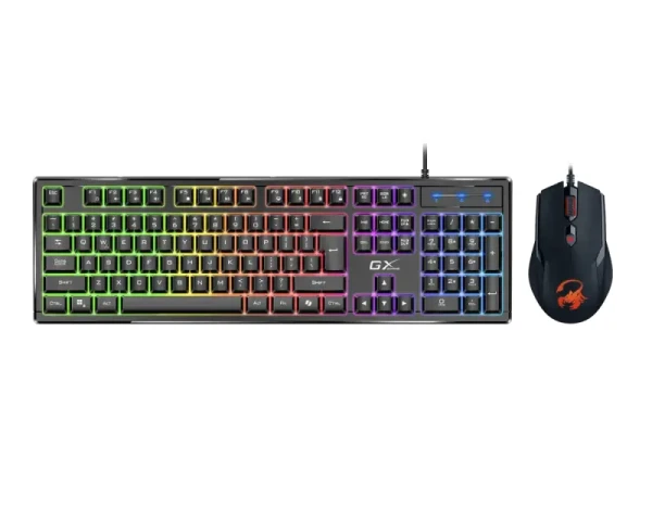 Genius Scorpion KM-GX6 US RGB gejming komplet tastatura i miš, USB
