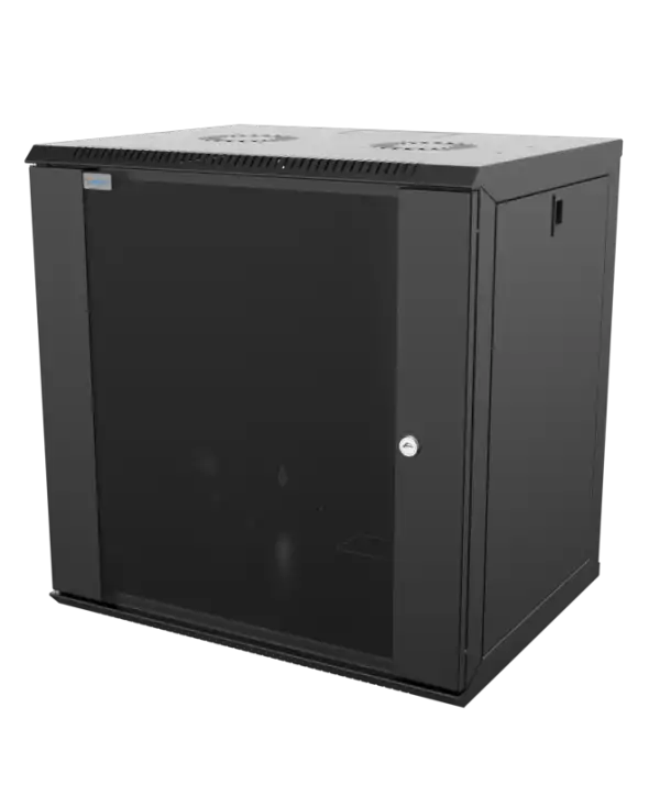 Mirsan WTC12U45MN.KYK 12U/19 inčni zidni rack orman, 565 × 450 × 580 mm, crni
