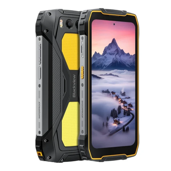 Blackview BV7300 rugged pametni telefon, 6 GB/256 GB, žuti, IP68/IP69K