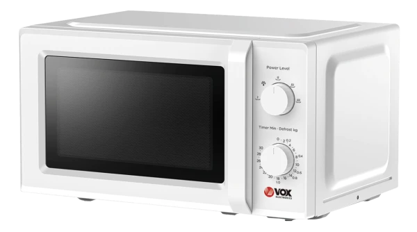 Vox MWH-M19W samostojeća mikrotalasna pećnica, 20 l, 700 W, bela