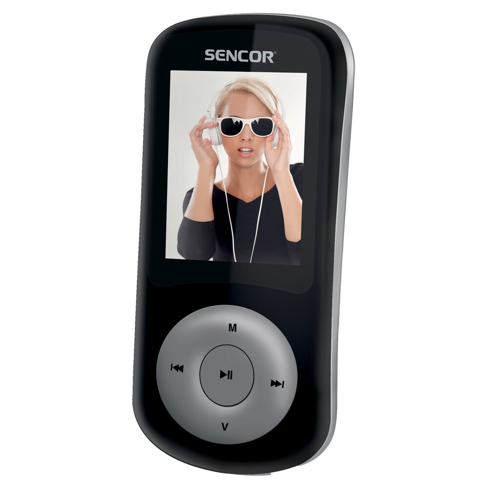 Sencor SFP 5870 BS MP3/MP4 plejer, 8 GB, FM radio