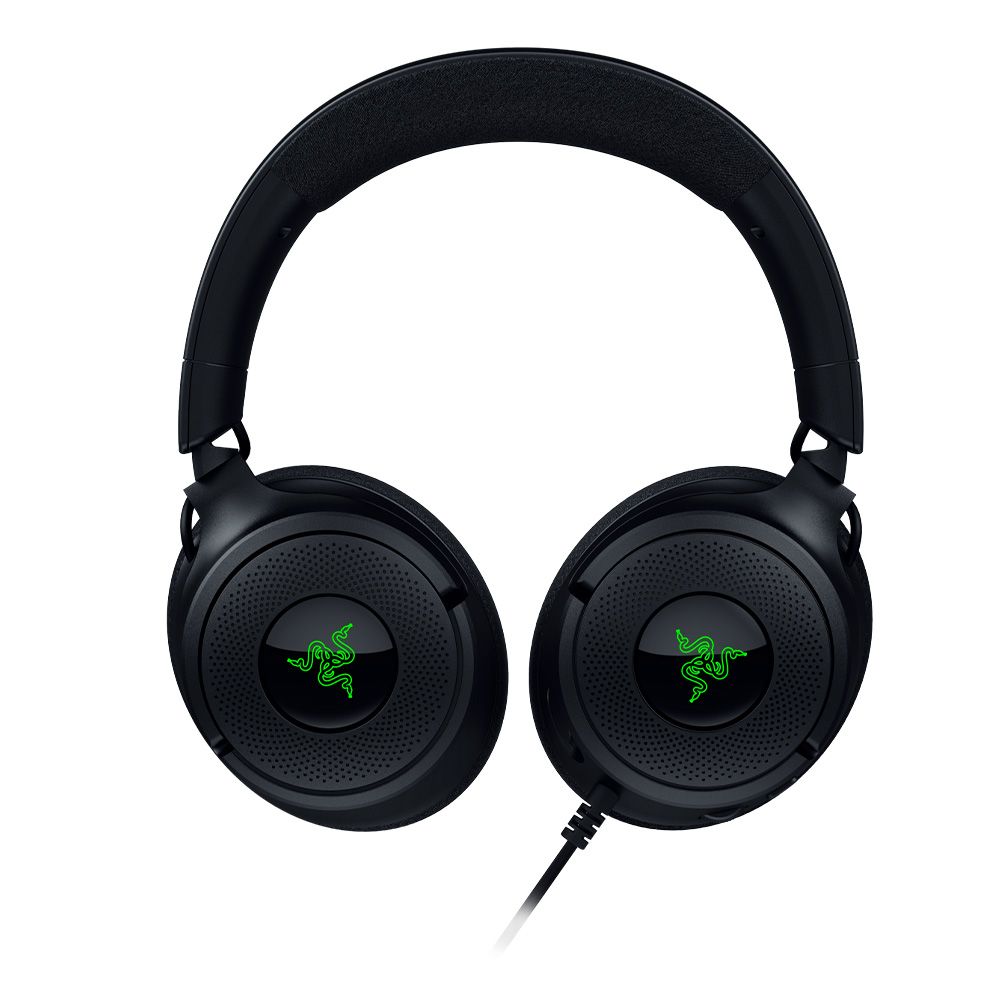 Razer Kraken V4 X crne USB gaming slušalice, 7.1 Surround, Chroma RGB