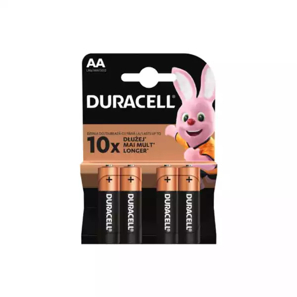 Duracell Basic AA/LR6 alkalne baterije 1,5 V, 4 kom
