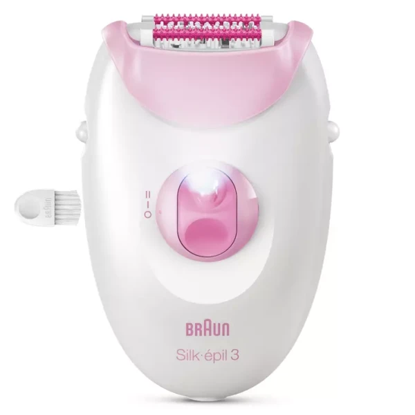 Braun Silk·épil 3 3-000 SE3-000 epilator, roze, 20 pinceta