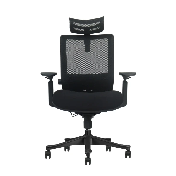 UGD Premium Mesh ergonomska kancelarijska stolica, crna, nosivost 159 kg