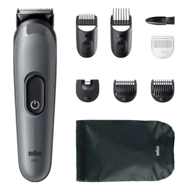 Braun All-in-One Series 3 AIO3540 8-u-1 trimer, 14 dužina, 0,5–21 mm