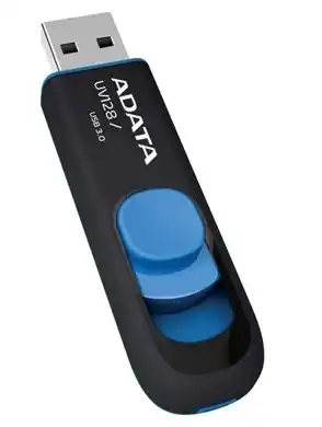 ADATA UV128 USB flash memorija 64 GB, USB 3.2 Gen1, crno-plava