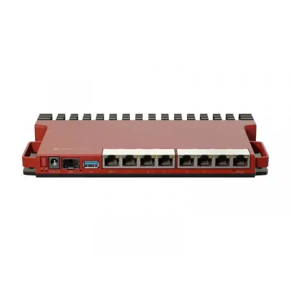 MikroTik L009UiGS-RM ruter, 8×Gigabit Ethernet, 2,5G SFP, rack 1U
