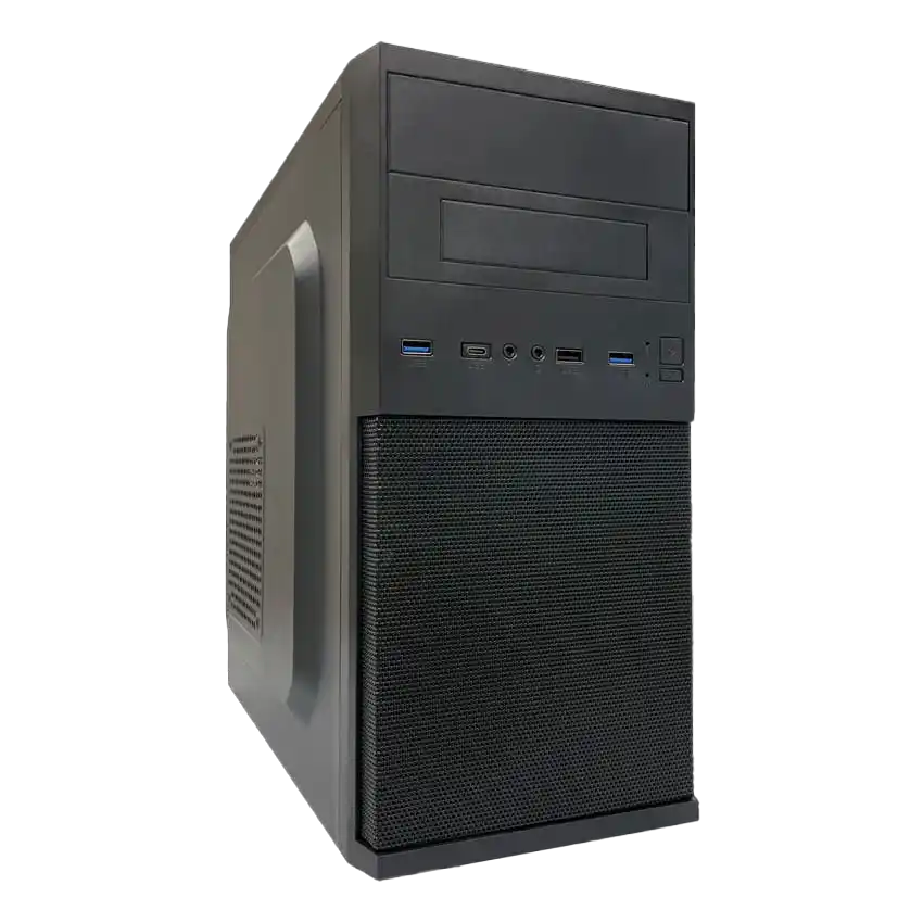 LC-Power 2004MB-V3 Micro ATX kućište, USB-C, bez napajanja, crno