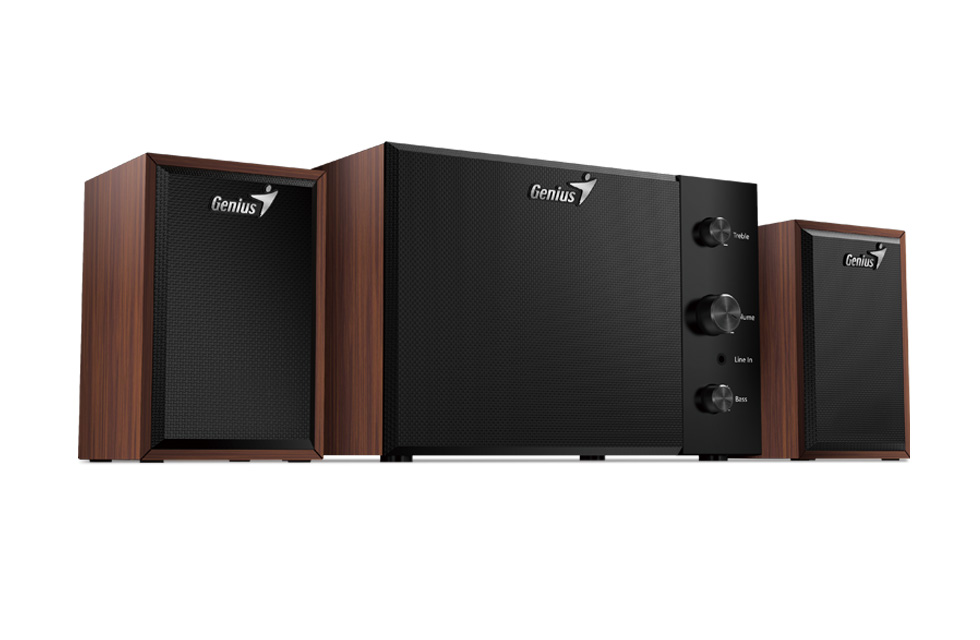 Genius SW-2.1 350 15W RMS drveni 2.1 zvučnički sistem