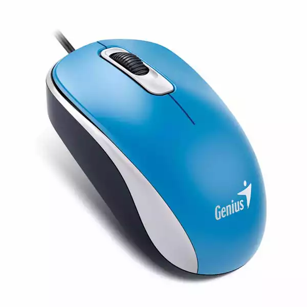 Genius DX-110 plavi USB optički miš 1000 dpi
